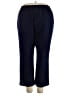 Alfred Dunner 100% Polyester Solid Blue Casual Pants Size 22 - photo 2