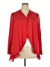 Fashion Bug Red Long Sleeve Blouse Size 2X - photo 1