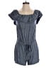 Ann Taylor LOFT Stripes Blue Romper Size S - photo 1