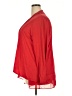 Fashion Bug Red Long Sleeve Blouse Size 2X - photo 5