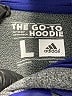 Adidas 100% Polyester Gray Sweatshirt Size L - photo 7