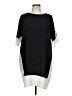 Isle Apparel 100% Polyester Color Block Black Casual Dress Size L (estimated) - photo 1