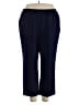 Alfred Dunner 100% Polyester Solid Blue Casual Pants Size 22 - photo 1