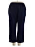 Alfred Dunner 100% Polyester Solid Blue Casual Pants Size 22 - photo 2