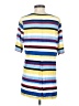 Torrid Stripes Blue Short Sleeve T-Shirt Size (00) - photo 2