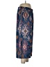 Mark 100% Polyester Paisley Blue Casual Pants Size L - photo 4