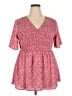 BLOOMCHIC 100% Polyester Red Short Sleeve Blouse Size 18 - 20 - photo 1
