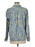 Pilcro 100% Viscose Blue Long Sleeve Blouse Size M - photo 2
