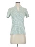 Nike 100% Polyester Teal Short Sleeve Polo Size XS - photo 1