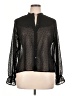 Zara 100% Polyester Black Long Sleeve Blouse Size XL - photo 1