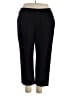 Alfred Dunner 100% Polyester Solid Black Casual Pants Size 22 - photo 1