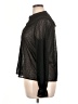 Zara 100% Polyester Black Long Sleeve Blouse Size XL - photo 5