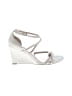 Badgley Mischka Ivory Wedges Size 7 - photo 1
