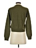 MNG Solid Green Turtleneck Sweater Size XS - photo 2