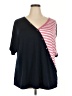 BLOOMCHIC Blue Short Sleeve Top Size 18 - 20 - photo 1