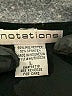 Notations Solid Black Formal Skirt Size L - photo 4