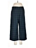 Pendleton 100% Virgin Wool Plaid Green Wool Pants Size 8 - photo 1