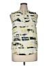 DKNY Yellow Sleeveless Blouse Size XL - photo 1