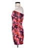 Unbranded Print Pink Cocktail Dress Size S - photo 5