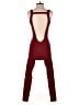 Fabletics Solid Burgundy Jumpsuit Size S - photo 2