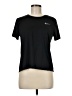 Nike 100% Polyester Black Active T-Shirt Size M - photo 1