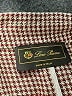 Loro Piana Houndstooth Burgundy Tan Blazer Size EU (IT) 42 / US 6 - photo 8