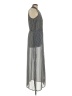 MICHAEL Michael Kors 100% Polyester Houndstooth Gray Casual Dress Size L - photo 4