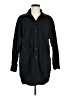 Gap 100% Cotton Black 3/4 Sleeve Button-Down Shirt Size M - photo 1