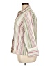DCC Stripes Pink 3/4 Sleeve Blouse Size 1X - photo 5