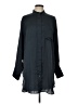 H&M 100% Polyester Black 3/4 Sleeve Blouse Size L - photo 1