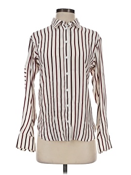Rag & Bone Long Sleeve Silk Top