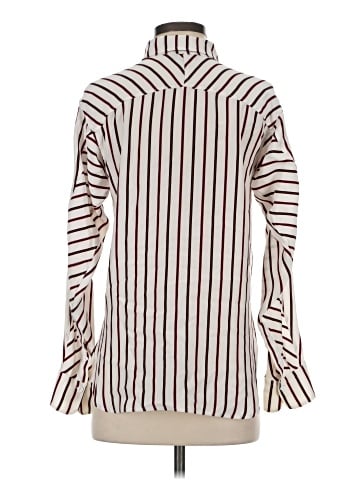 Rag & Bone Long Sleeve Silk Top (view 2)