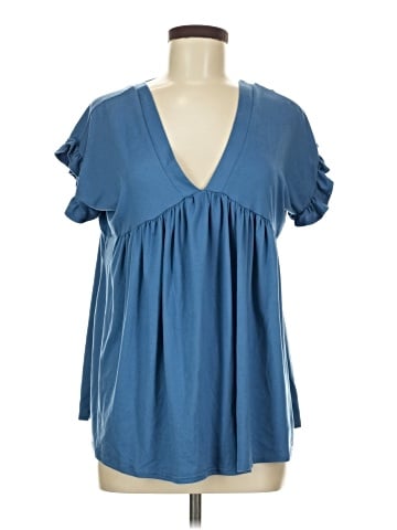 White Birch Short Sleeve Blouse (view 1)