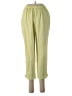 Lulu-B Solid Green Casual Pants Size S - photo 2