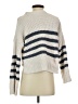 Unbranded 100% Polyester Stripes Gray Turtleneck Sweater Size XS - photo 2