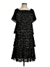 Frank Lyman Design 100% Polyester Black Cocktail Dress Size 4 - photo 1
