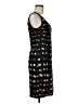 BCBG 100% Polyester Graphic Black Cocktail Dress Size M - photo 4