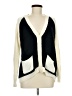 Forever 100% Acrylic Ivory Cardigan Size M - photo 1