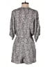 Peyton Jensen 100% Rayon Tweed Gray Romper Size M - photo 2