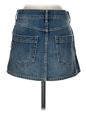 We the Free Denim Skirt (view 2)