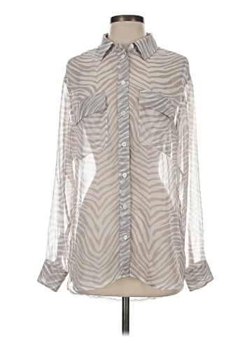 Equipment Long Sleeve Blouse (view 1)