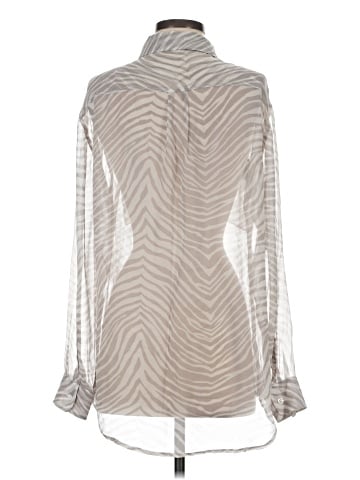 Equipment Long Sleeve Blouse (view 2)