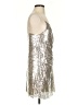 Zara Metallic Silver Cocktail Dress Size S - photo 4