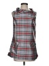 Devon Baer 100% Silk Plaid Gray Sleeveless Silk Top Size S - photo 1