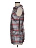 Devon Baer 100% Silk Plaid Gray Sleeveless Silk Top Size S - photo 5
