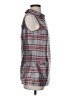 Devon Baer 100% Silk Plaid Gray Sleeveless Silk Top Size S - photo 4
