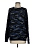 Athleta Camo Blue Sweatshirt Size S - photo 1