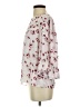 CeCe 100% Polyester Floral Ivory 3/4 Sleeve Blouse Size S - photo 5