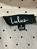 Lulus Polka Dots Ivory Long Sleeve Blouse Size S - photo 7