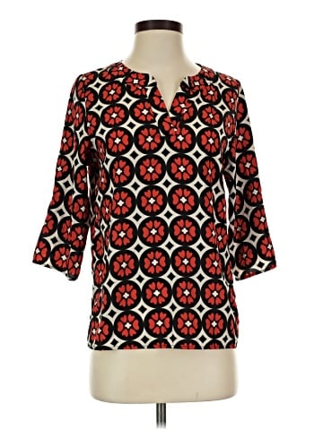 Freeway 3/4 Sleeve Blouse (view 1)
